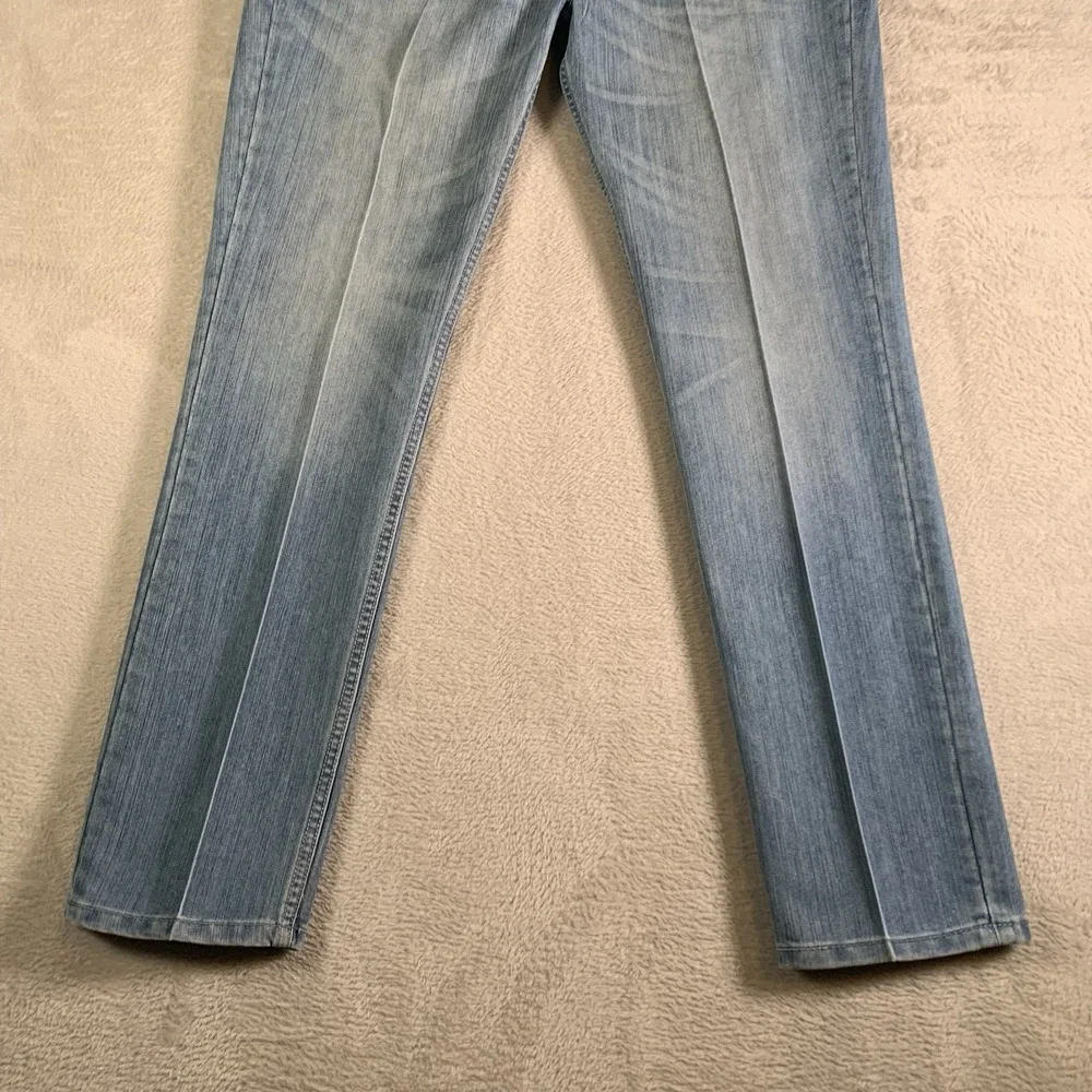 Levis 511 Jeans Mens 36x32 Blue Denim Stretch Tapered‎ Leg Mid Rise Light Wash